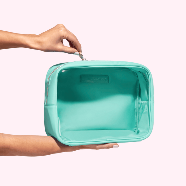 Clear Front Large Pouch