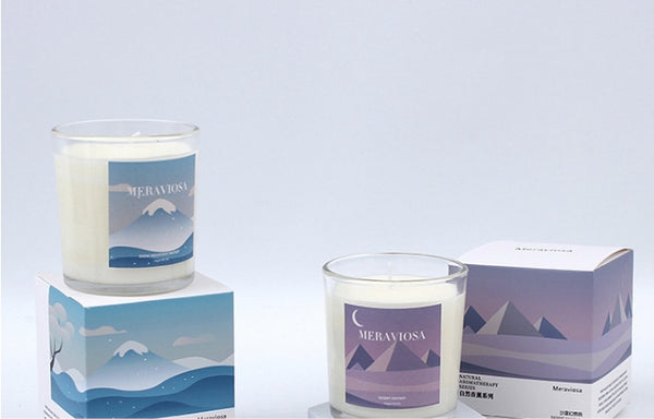 Natural Aroma Therapy Scented Candles