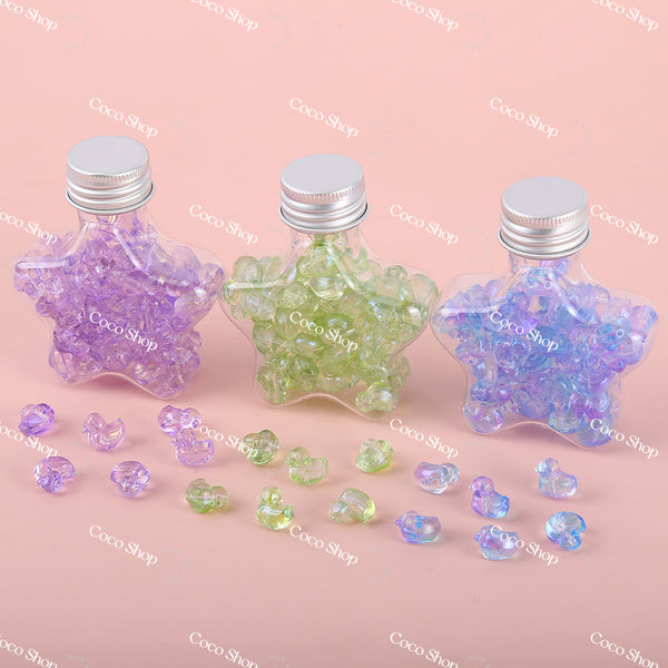 Star Bottle Glass Beads