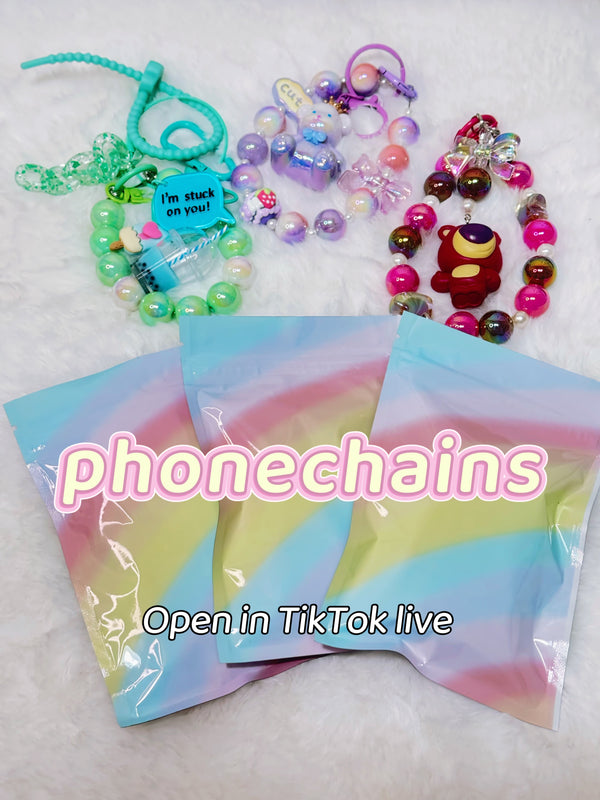 Phone/Key Chain Lucky Bags - TikTok Live Opening