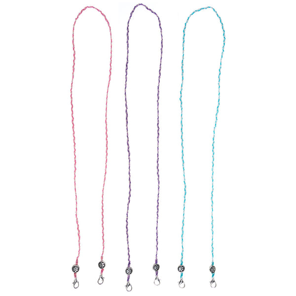 Paw Print Threaded Glasses Holder