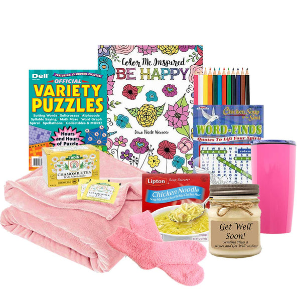 Don't Worry Be Happy Get Well Gift Set