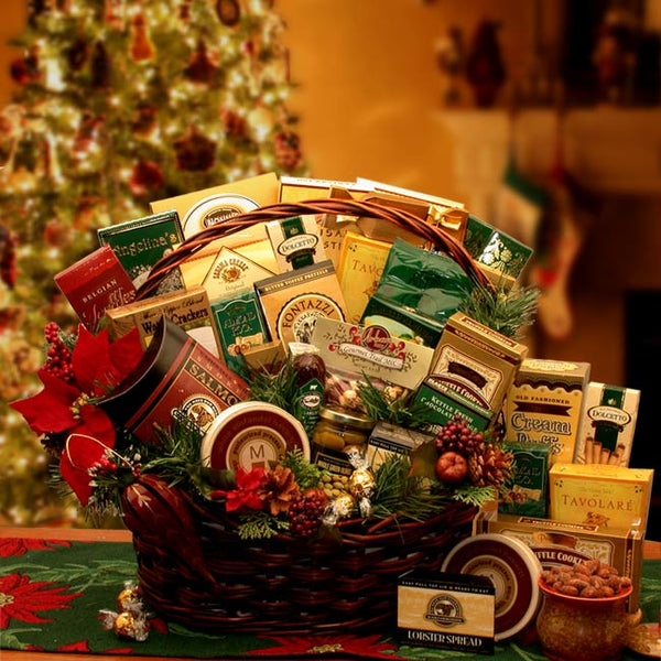 Grand Gatherings Holiday Gourmet Gift Basket - Large