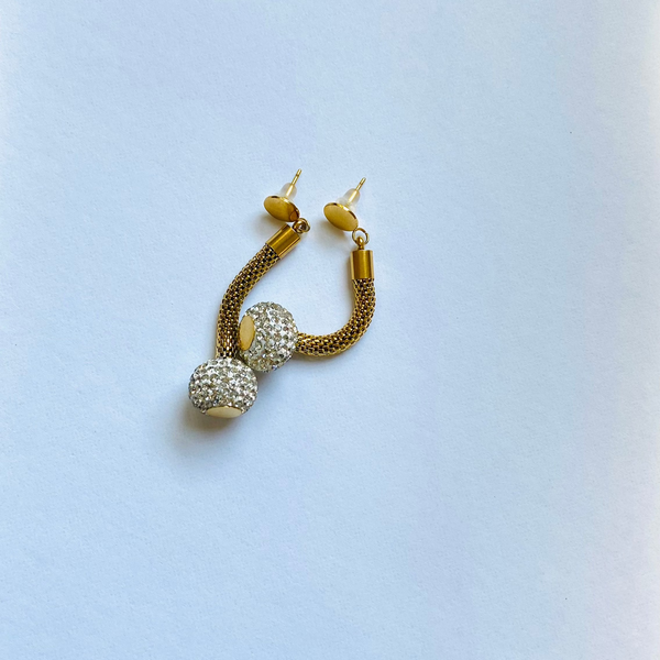 Starlight Sparkle Drop Earrings