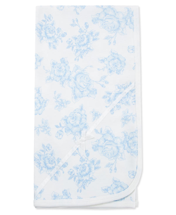 Blue Roses Blanket