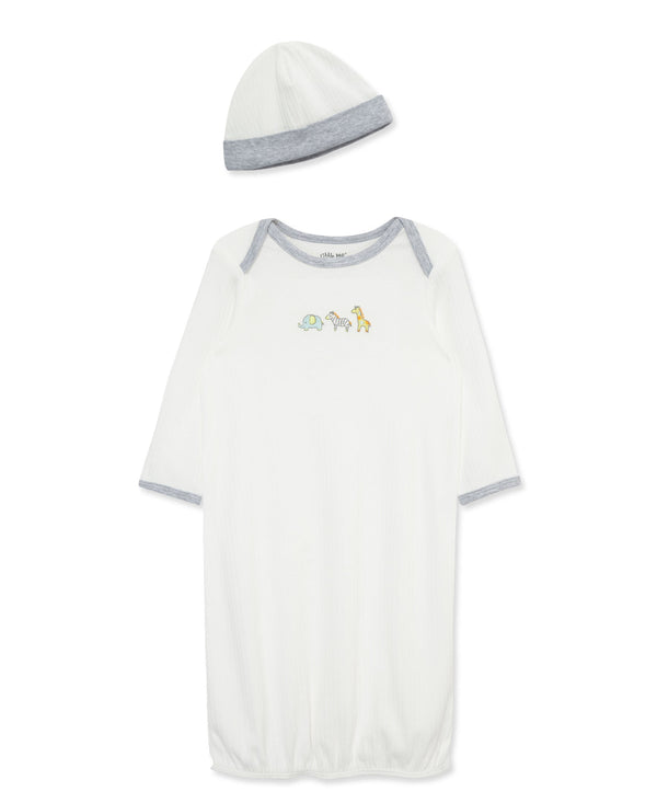 Safari Sleeper Gown and Hat