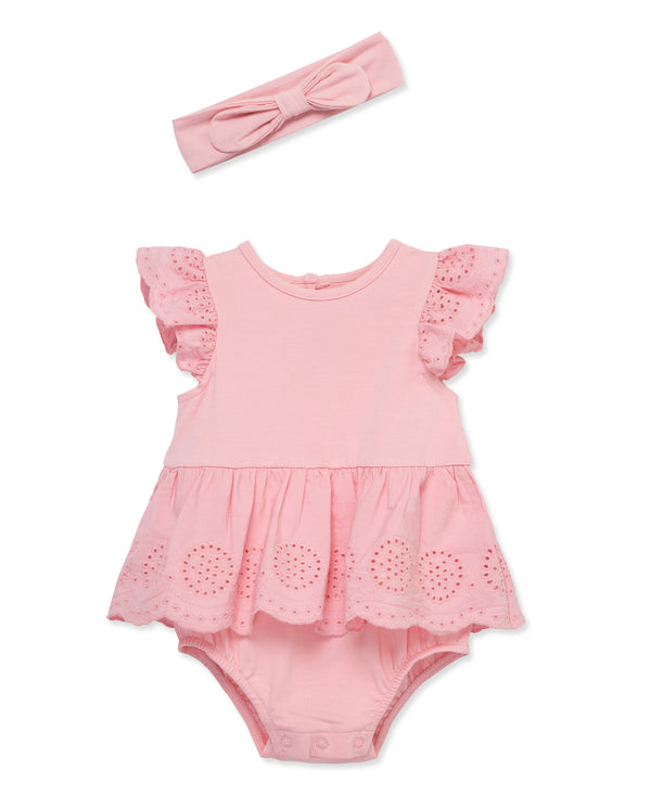 Candy Eyelet Bubble & Headband Set