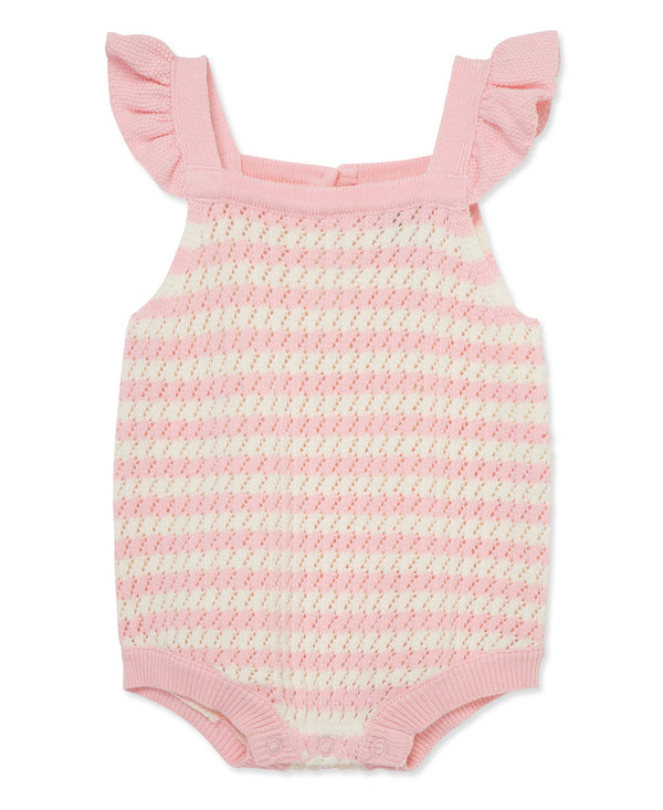 Striped Pointelle Bubble