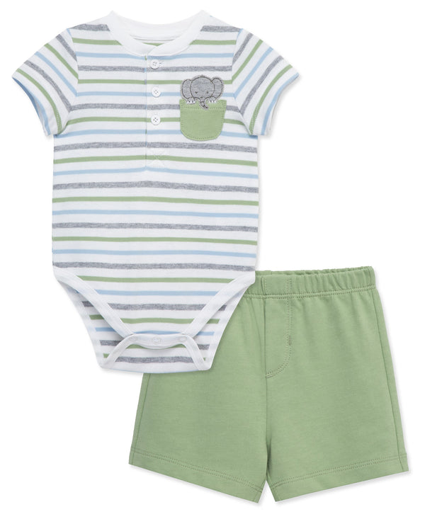 Elephant Short Set