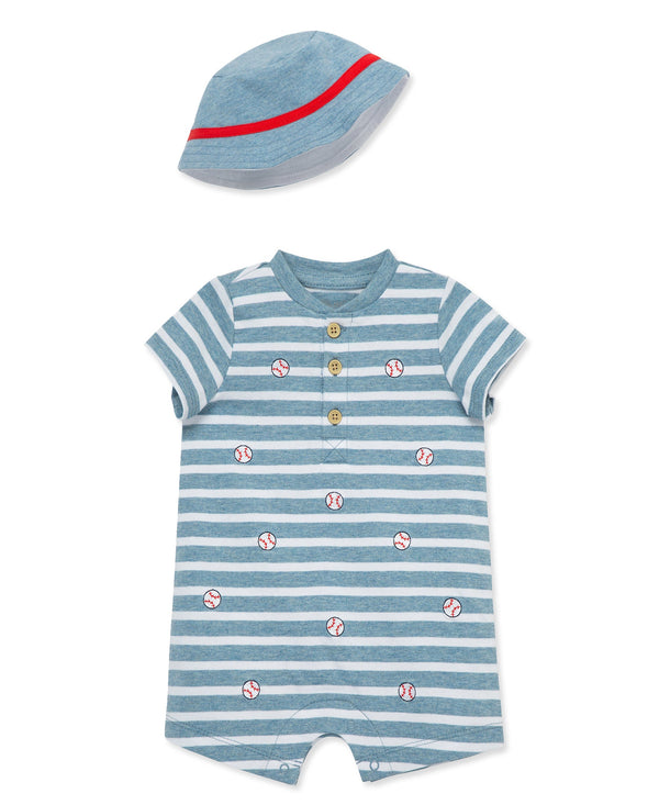 Baseball Romper & Hat