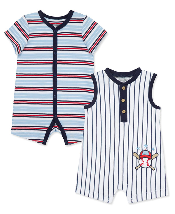 Baseball Rompers (2-Pack)