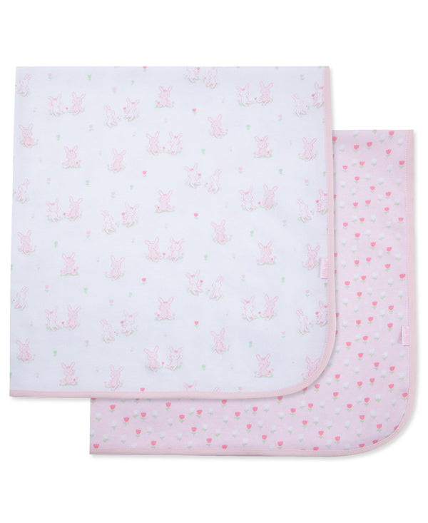 Cuddly Bunny Receiving Blankets (2-Pack)