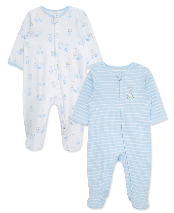 Snuggly Safari Footies (2-Pack)