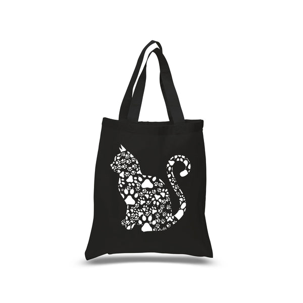 Cat Claws - Small Word Art Tote Bag