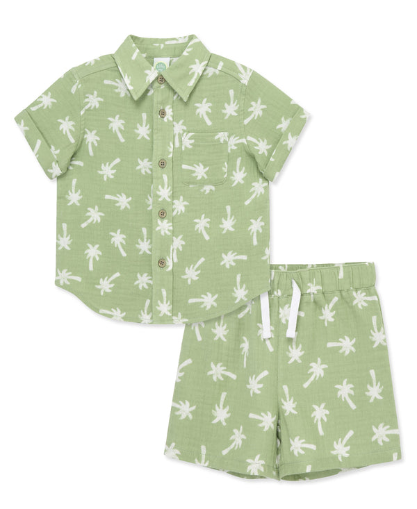 Tropical Woven Short Set (12M-24M)