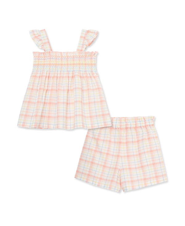 Plaid Woven Play Set (12M-24M)
