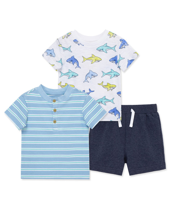 Shark 3-Piece Play Set (12M-24M)