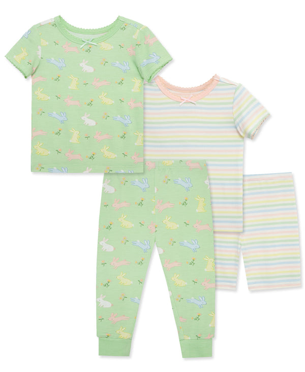 Bunny 4-Piece Pajama Set (12M-24M)