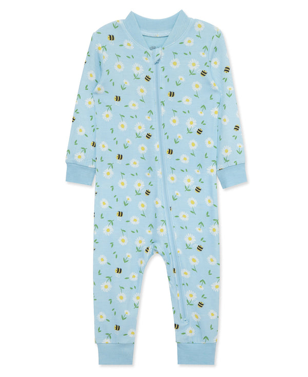 Daisy Zip Front Pajama