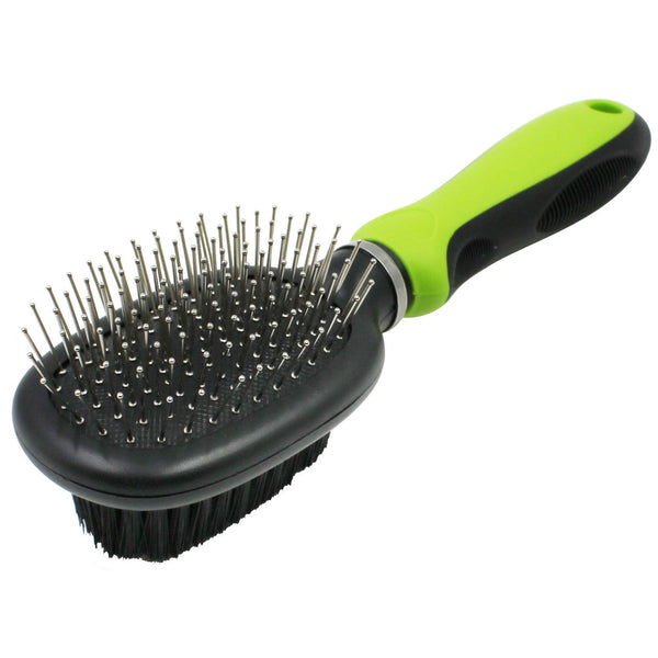 Pet Life&reg; Flex Series Pin & Bristle Brush