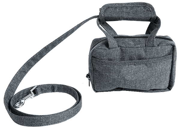 Pet Life ® 'Posh Walk' Purse Dog Leash, Accessory Holder and Waste Bag Dispenser