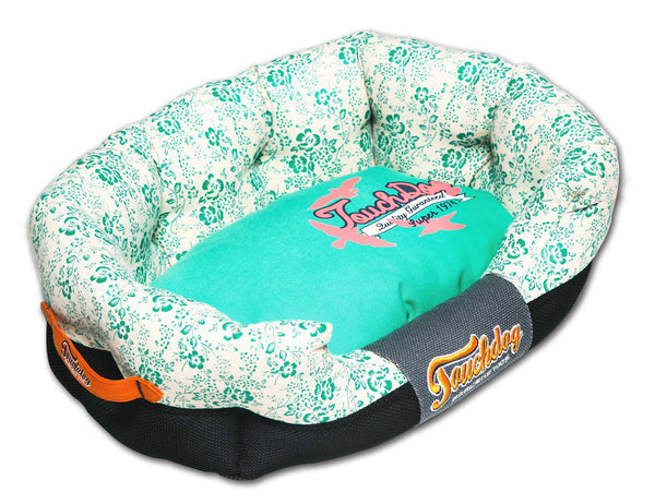 Touchdog&reg; Floral-Galore Designer Dog Bed