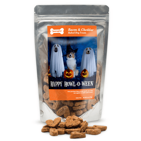 Happy Howl-O-Ween Bacon & Cheese Dog Treats