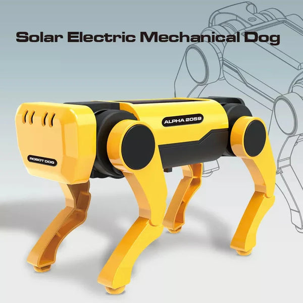 Bionic Solar-Powered Robotic Dog Toy for Children and Teens Ages 7+
