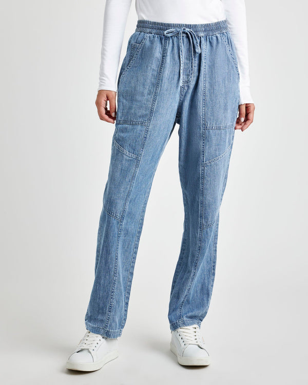 Shay Cotton Indigo Pant