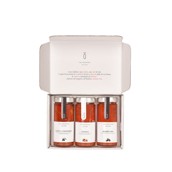 Tomato Sauce Trio - 3 X 330G Jars In A Gift Box