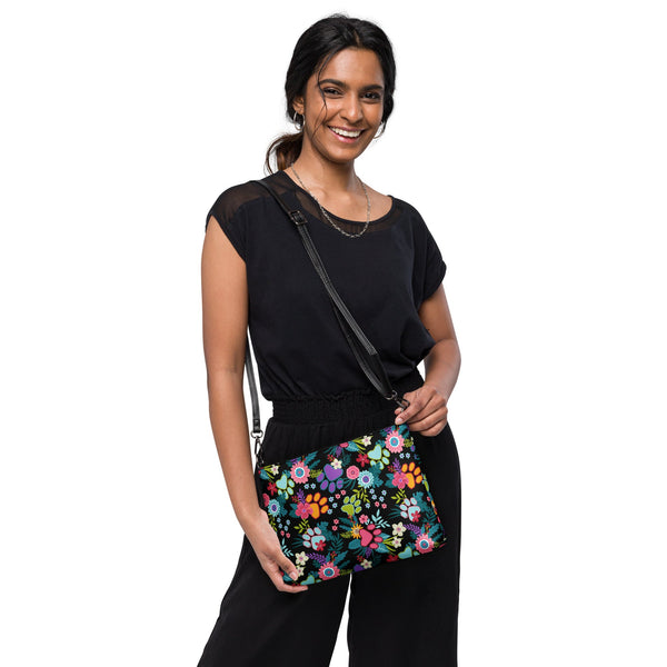 Garden of Paws Crossbody Bag