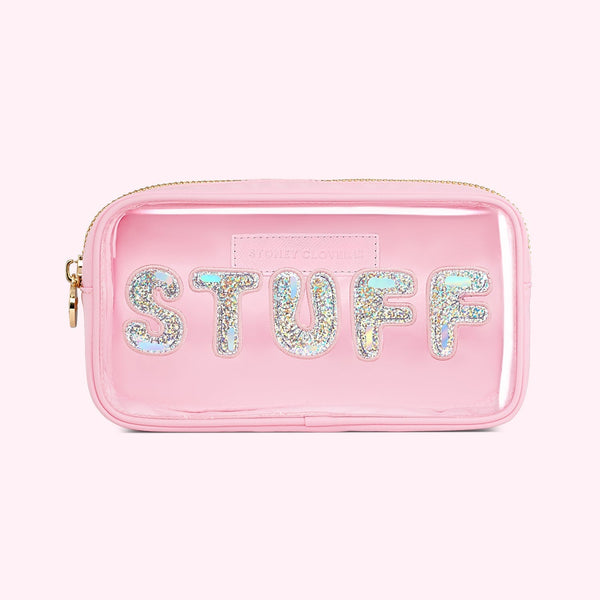 Stuff Clear Front Small Pouch