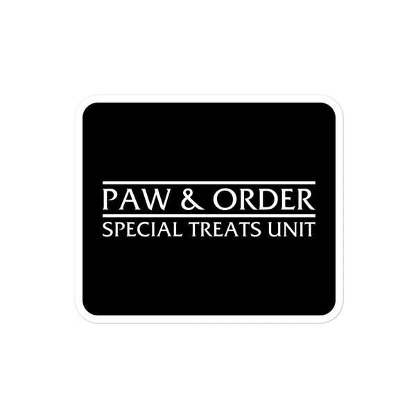 Special Treats Unit Sticker